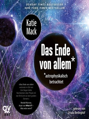 cover image of Das Ende von Allem*